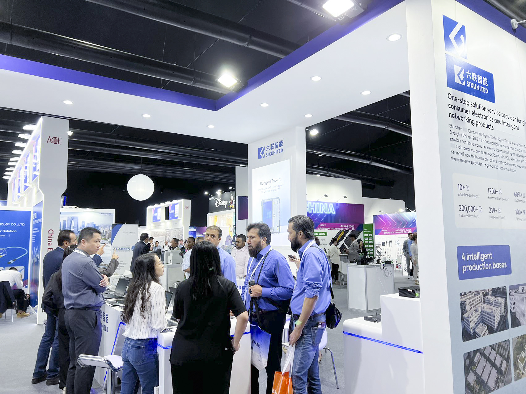 持續拓展全球“朋友圈”，六聯智能(néng)參展迪拜GITEX 2023